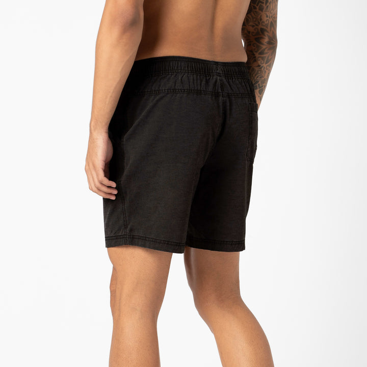 Volley Short Black 5.5" back on model