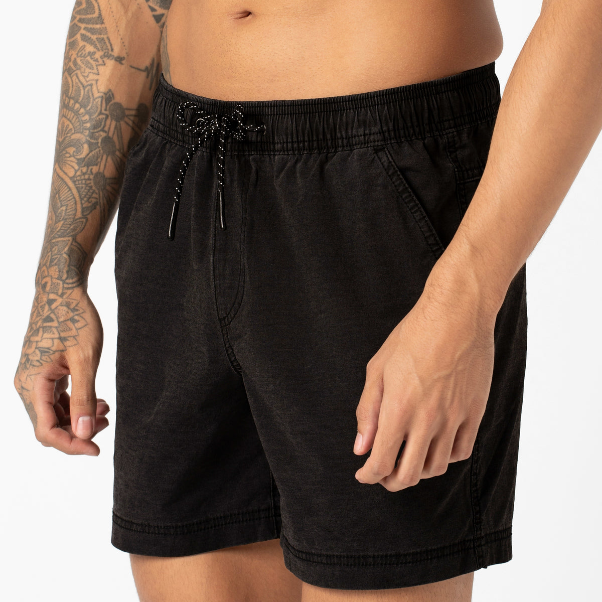 Volley Short — Black / 5.5" / S — DESIGN