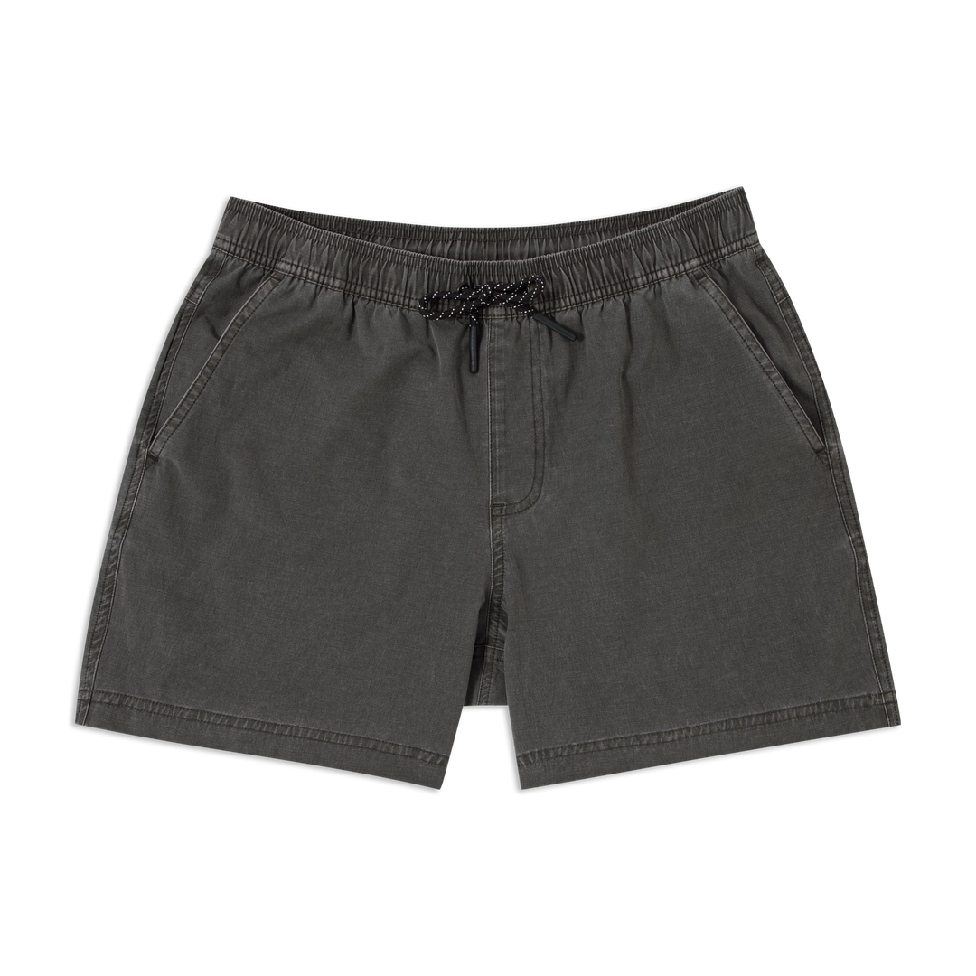 Volley Short 5 Charcoal front flat