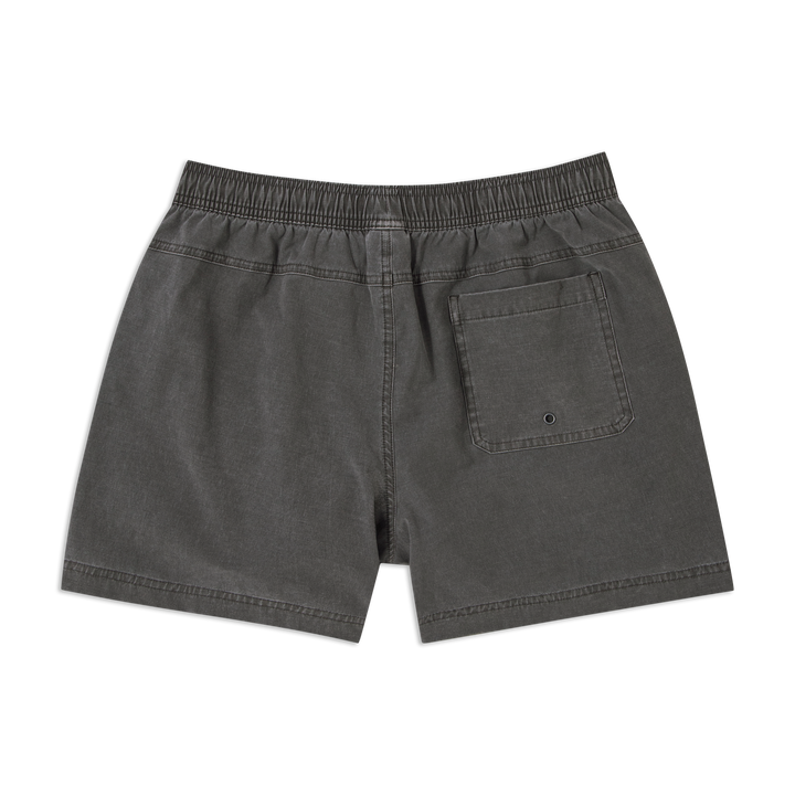 Volley Short 5 Charcoal back flat