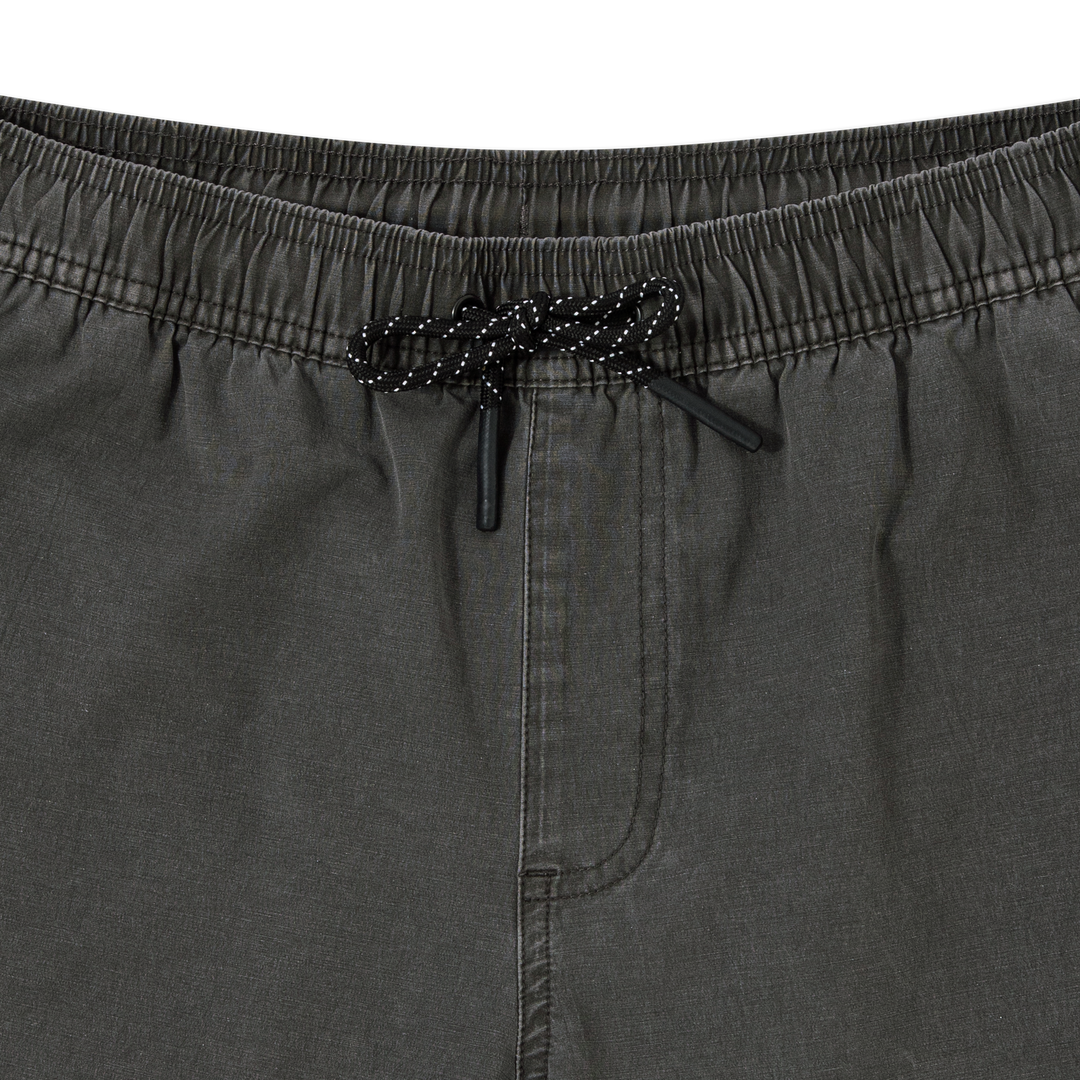 Volley Short 5 Charcoal front flat close up