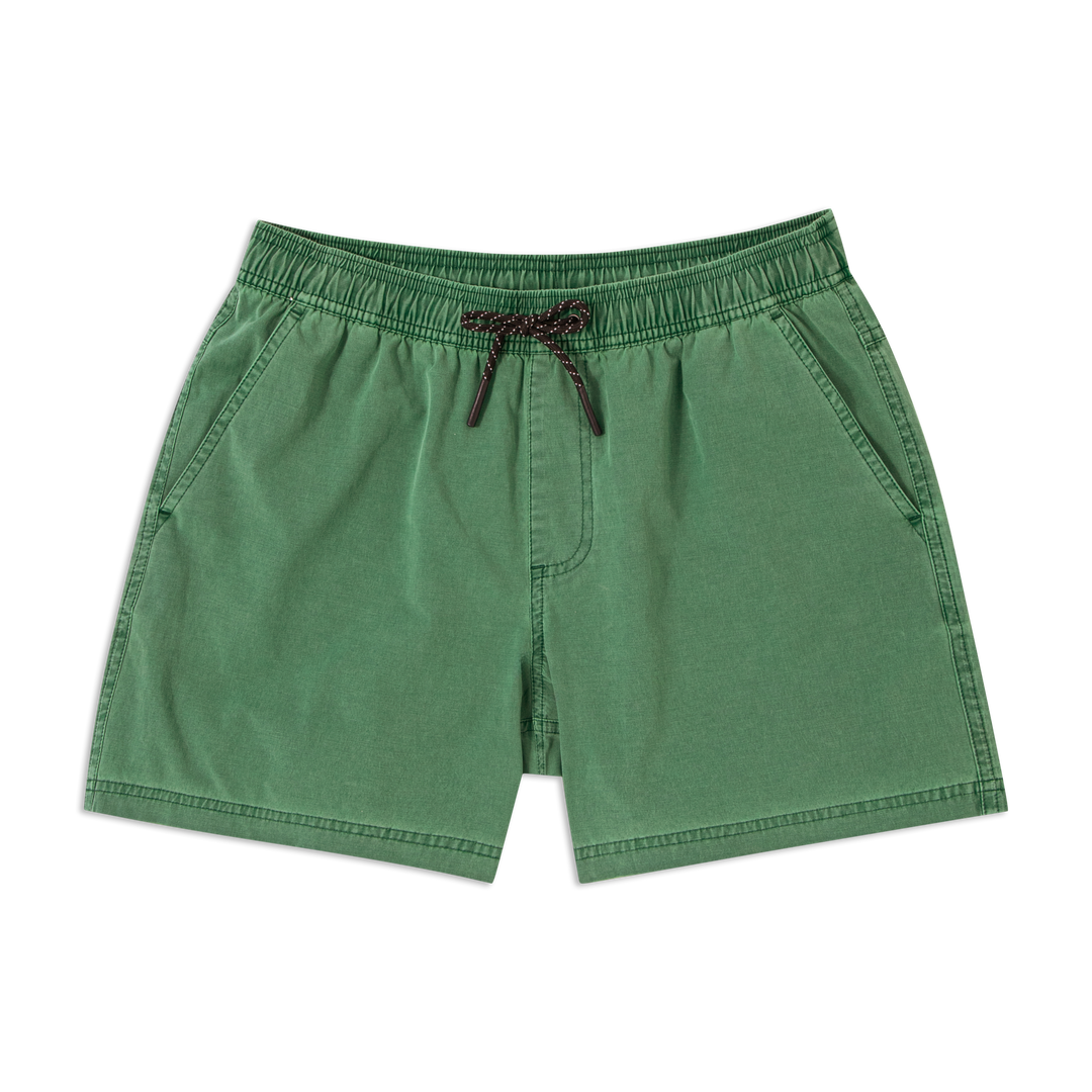Volley Short 5 Duck Green Front Flat