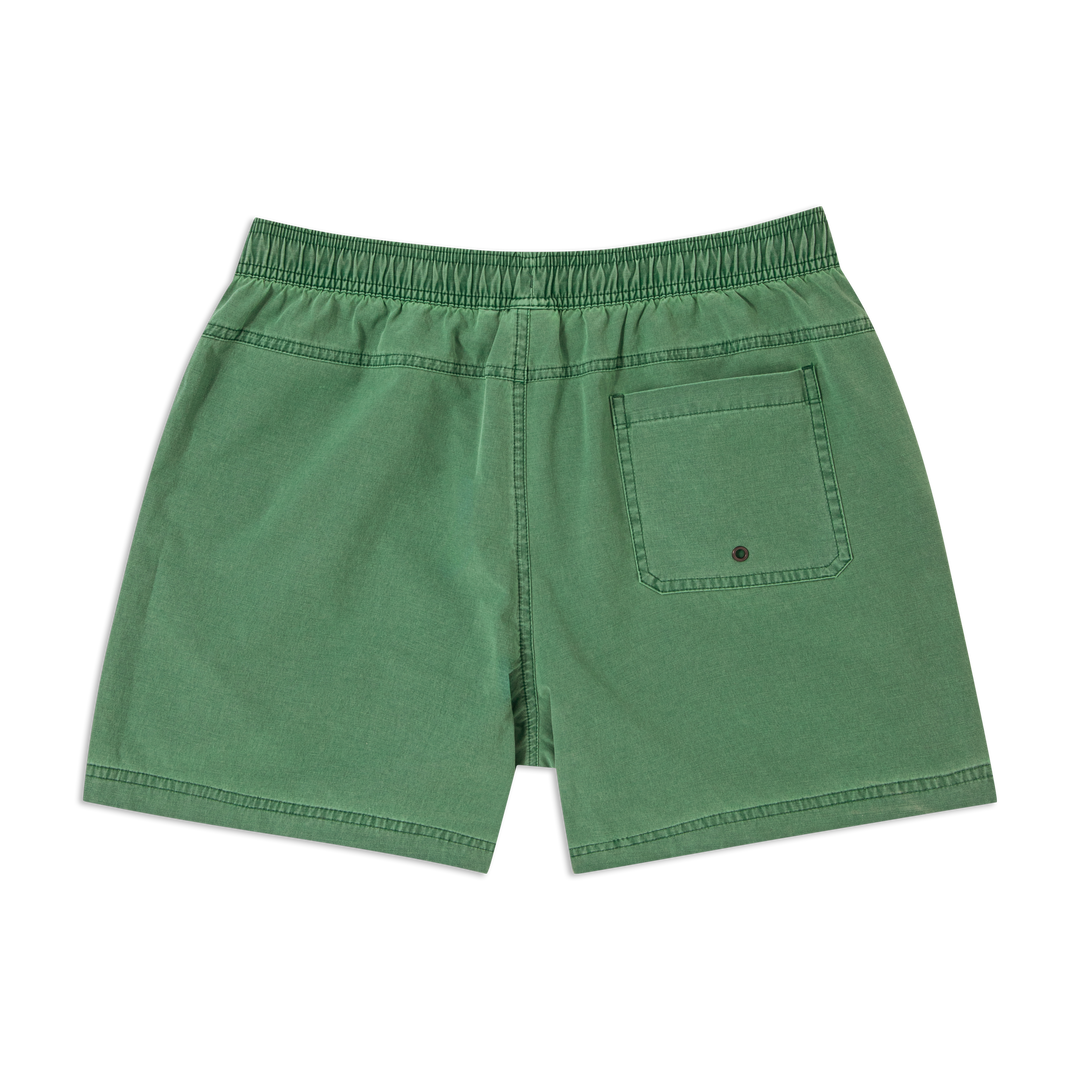 Volley Short 5 Duck Green back flat