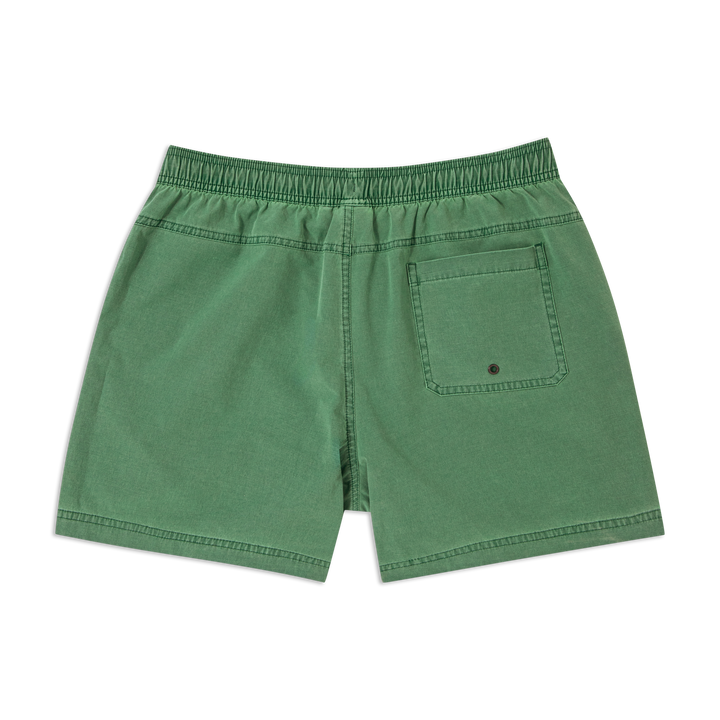 Volley Short 5 Duck Green back flat