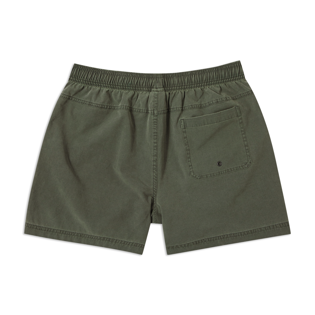 Volley Short 5 Green back flat