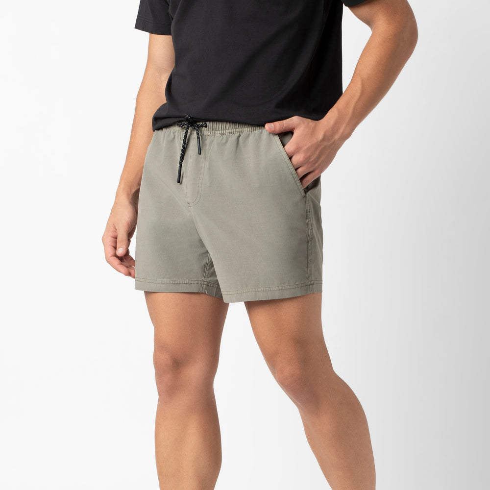 Volley Short 5 Grey side on model