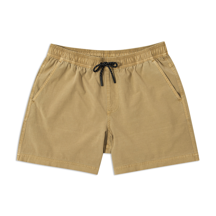 Volley Short 5 Khaki front flat