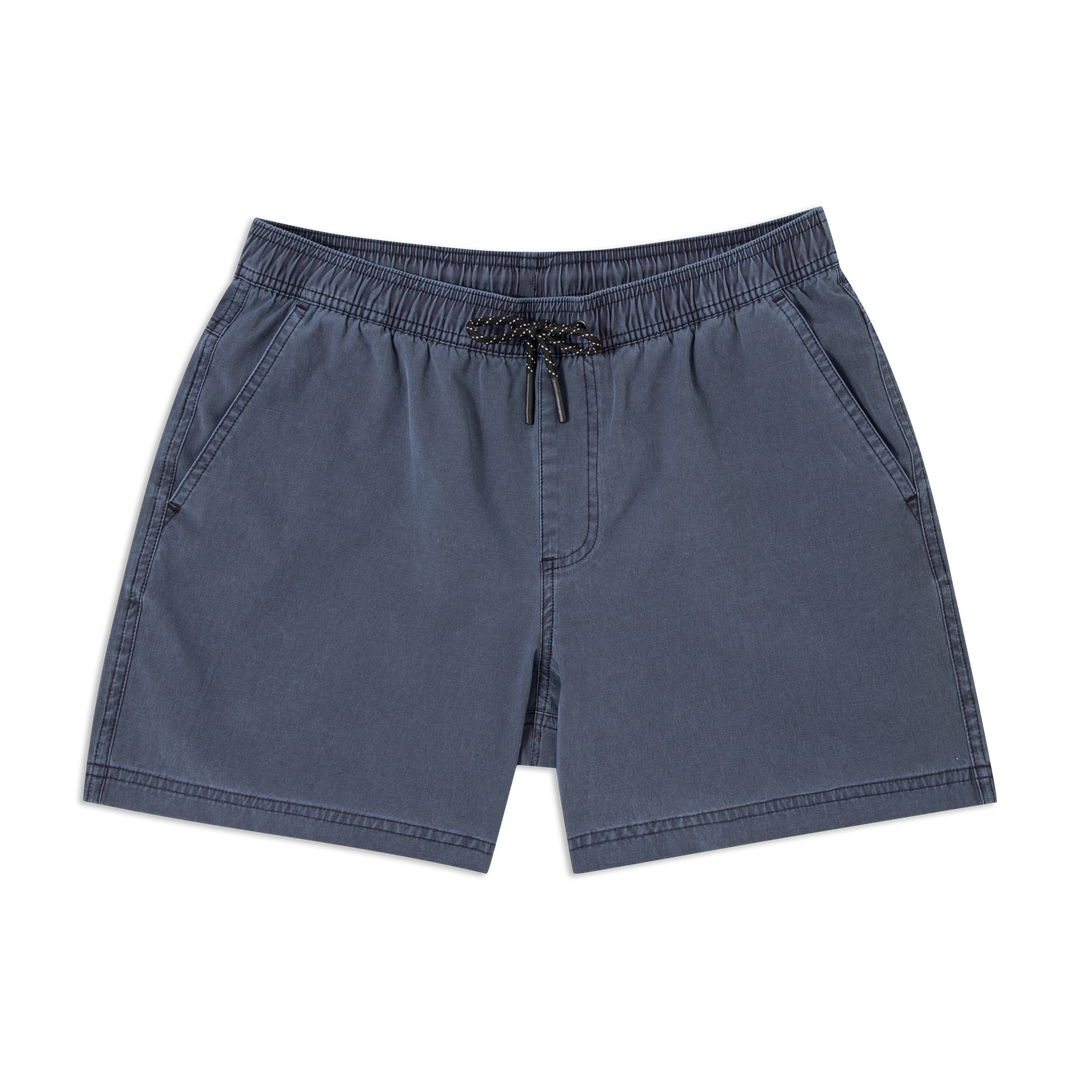 Volley Short 5 Navy Front flat
