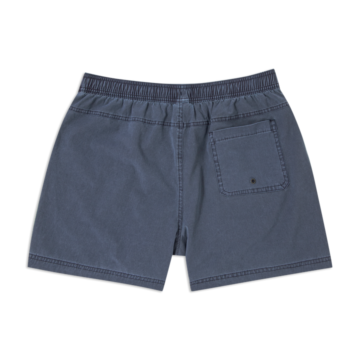 Volley Short 5 Navy back flat