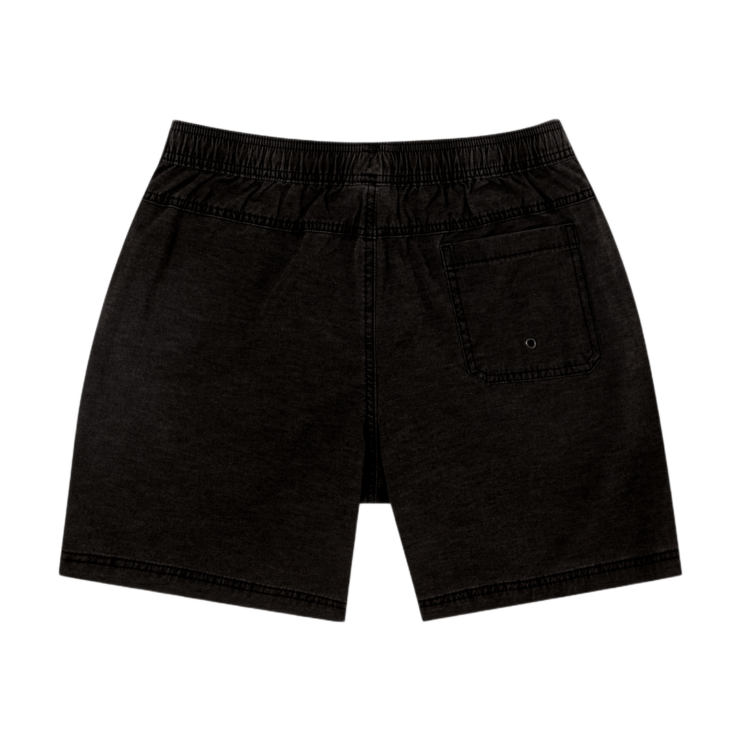 Volley Short Black 7" back flat