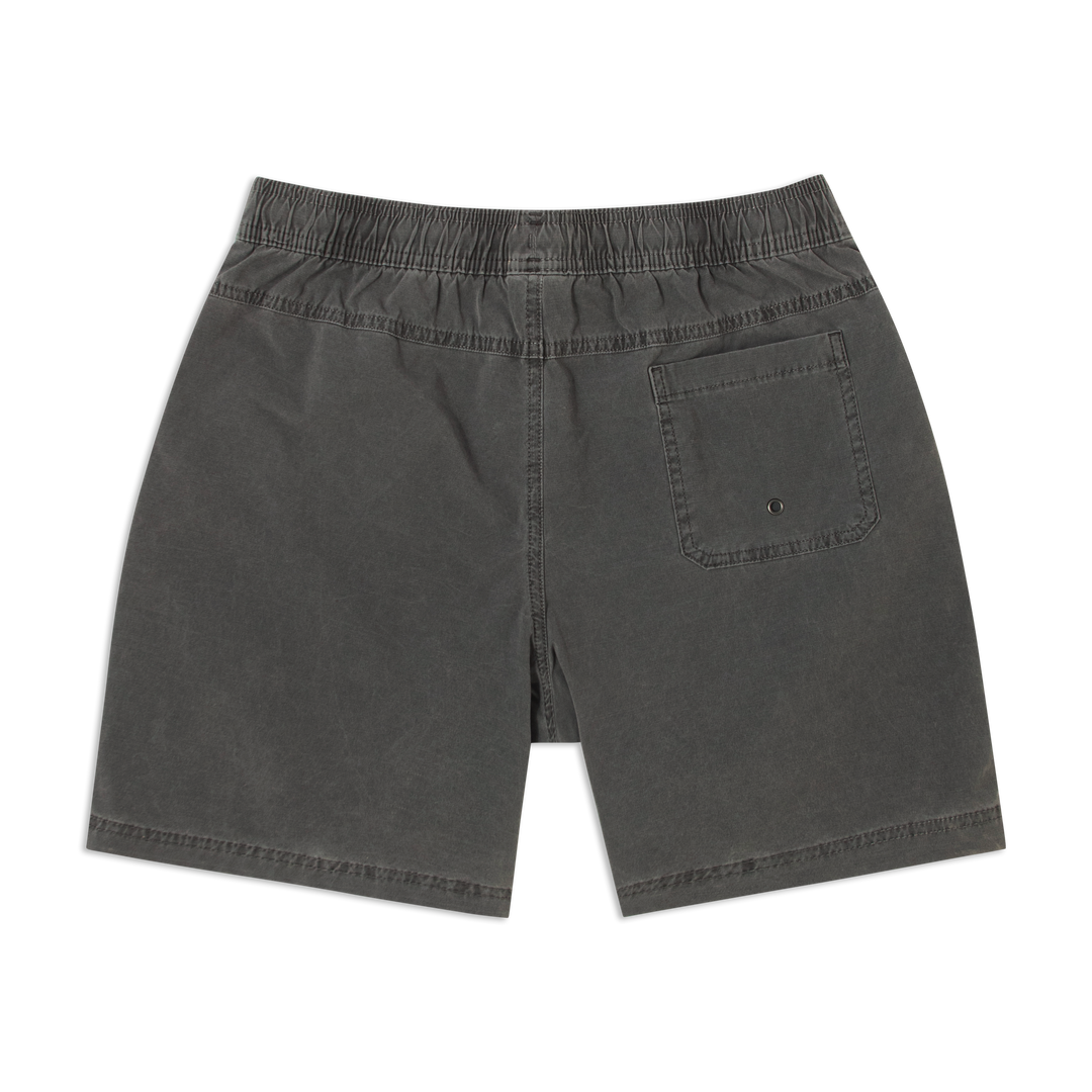 Volley Short 7 Charcoal back flat