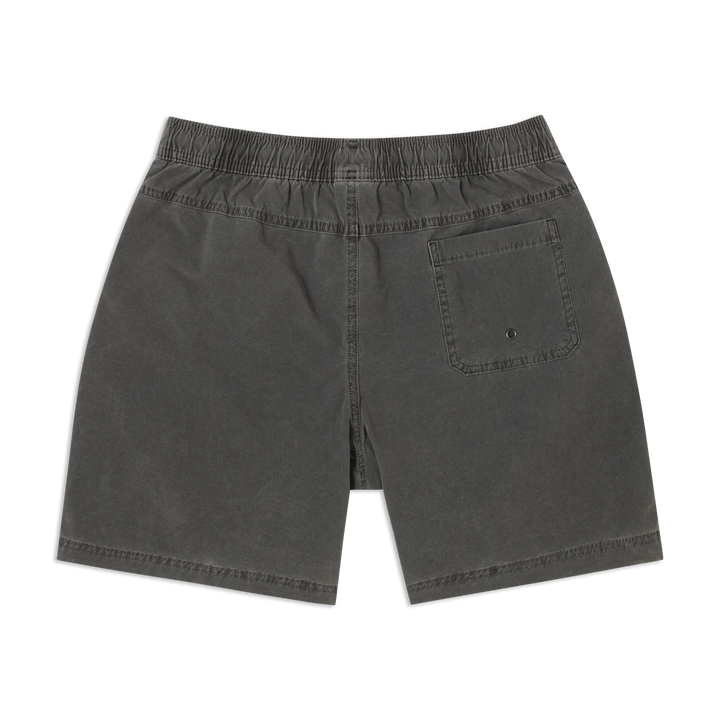 Volley Short 7 Charcoal back flat