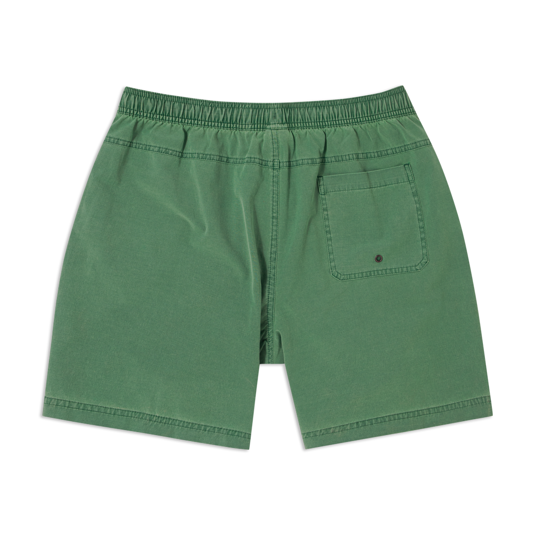 Volley Short 7 Duck Green back flat