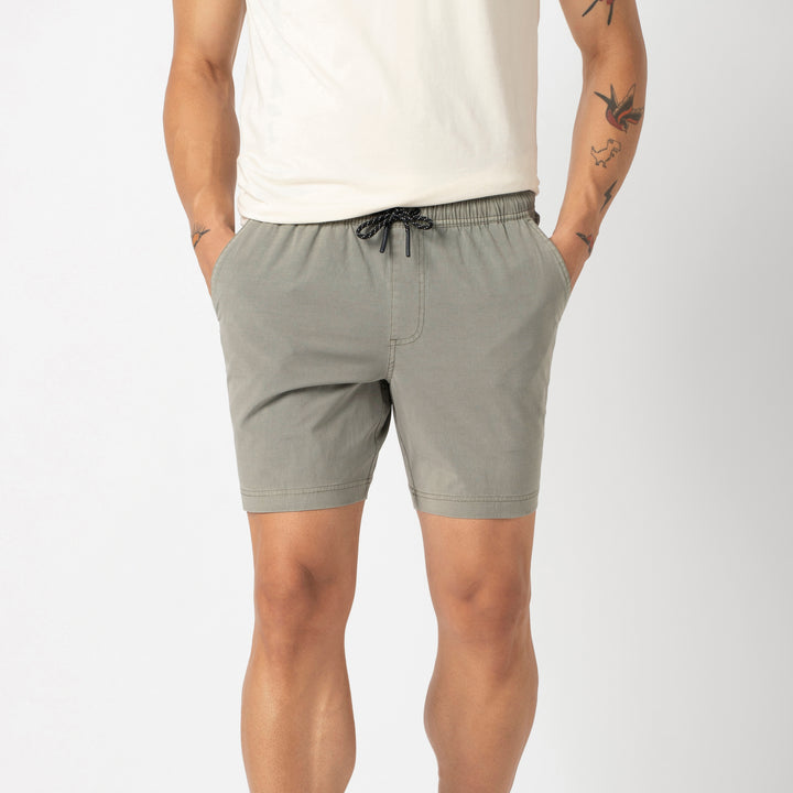 Volley Short 5 Grey front on model