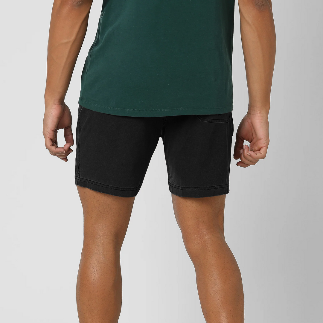 Volley Short 7" Black back on model