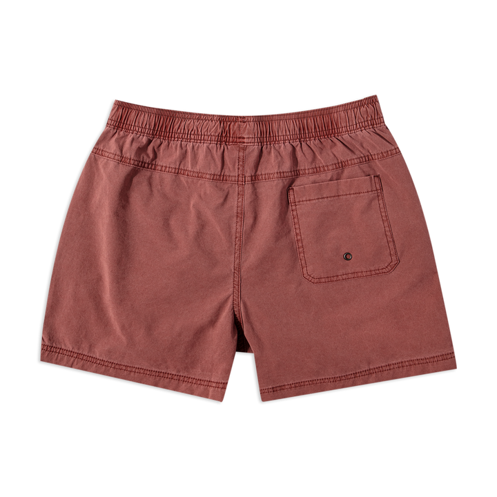 Volley Short 5 Burgundy back