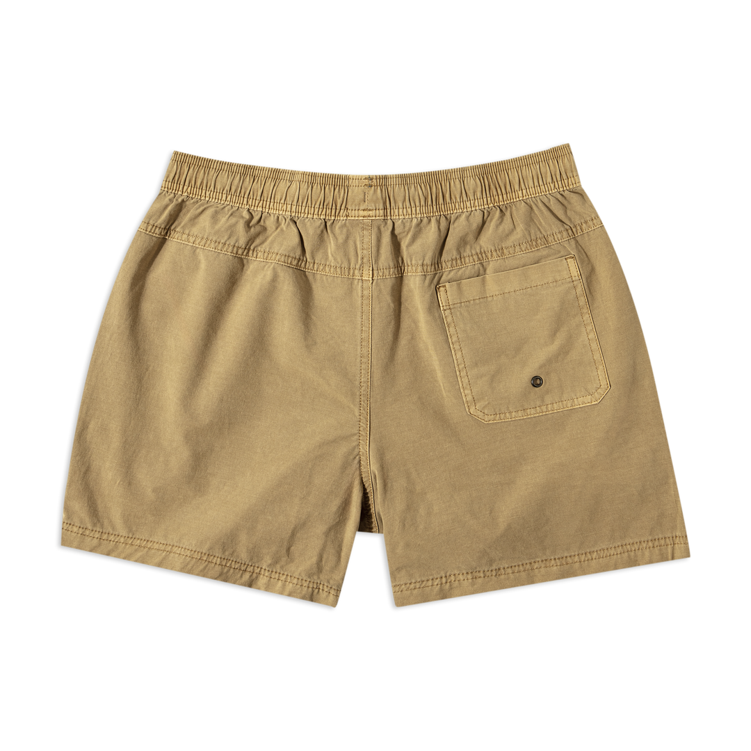 Volley Short 5" Khaki back