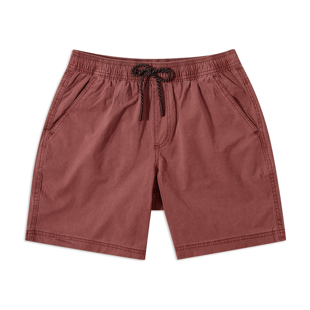 Volley Short 7" Burgundy front