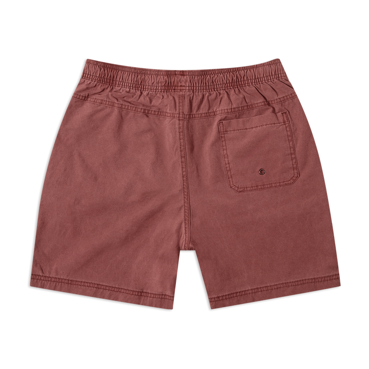 Volley Short 7" Burgundy back