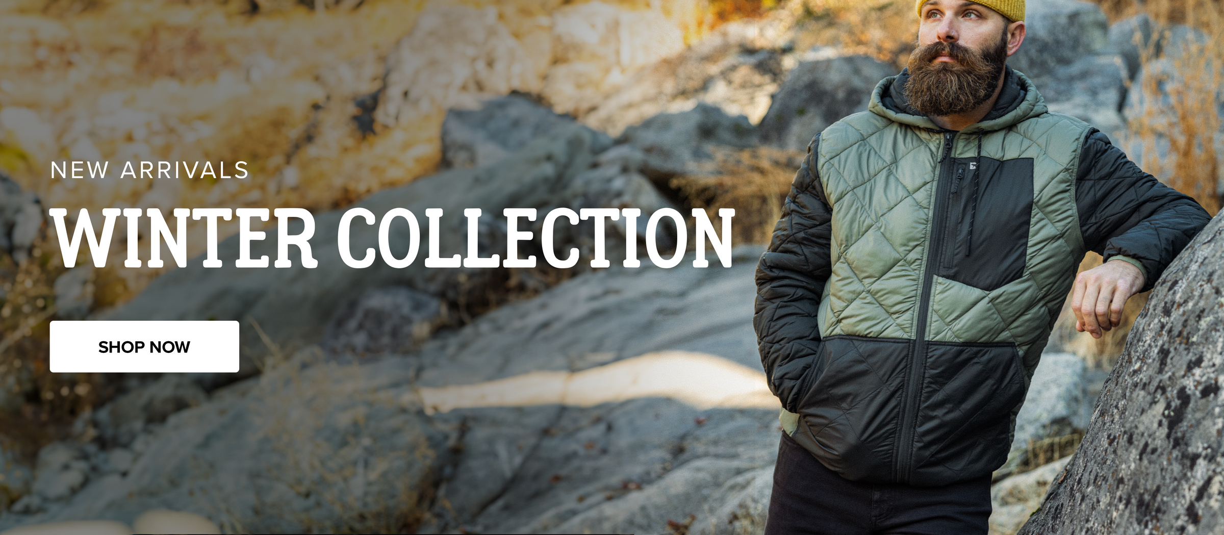 Winter Collection Featuring Backyard Quilted Jacket Fern