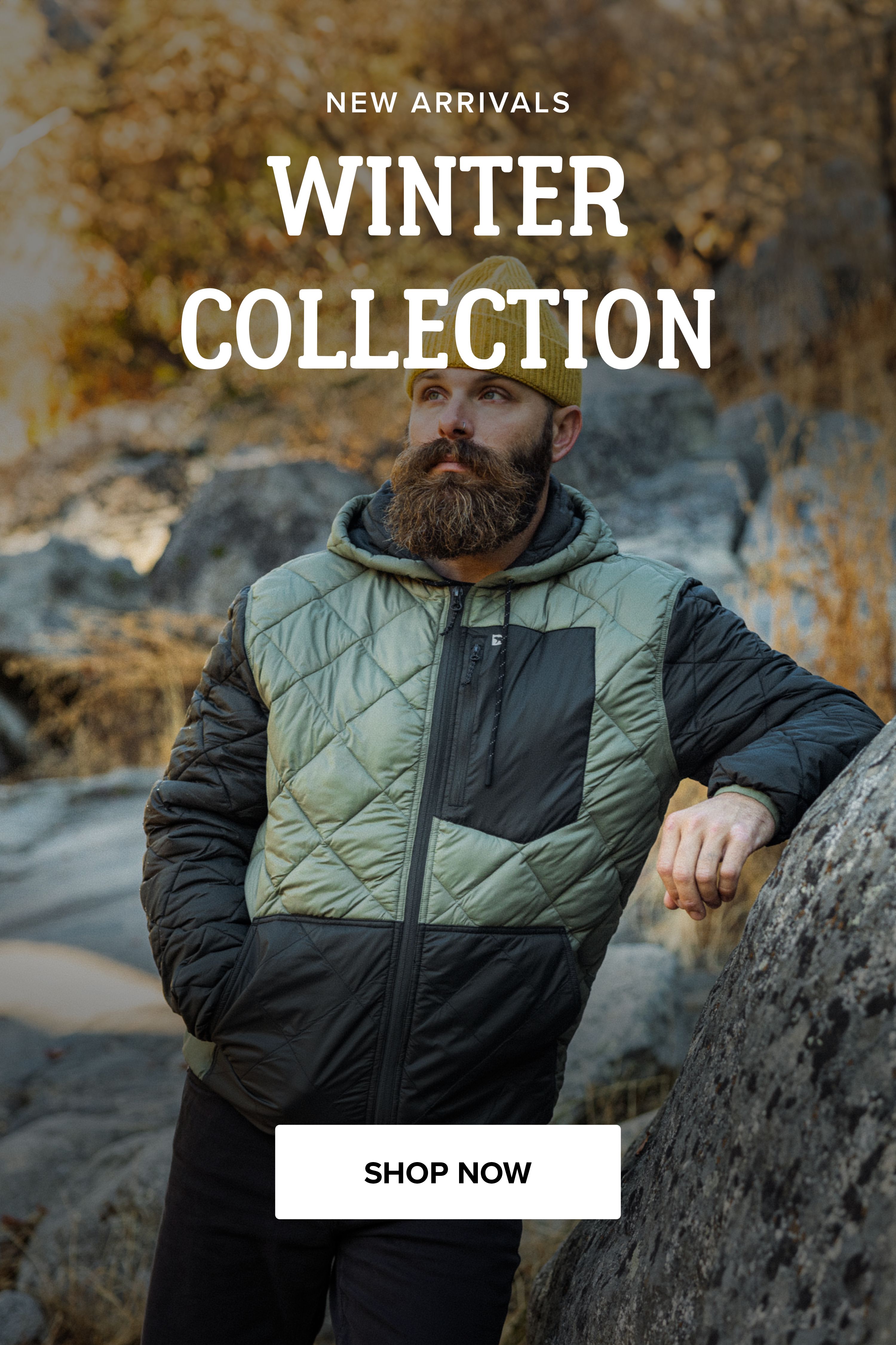 Winter Collection Featuring Backyard Quilted Jacket Fern