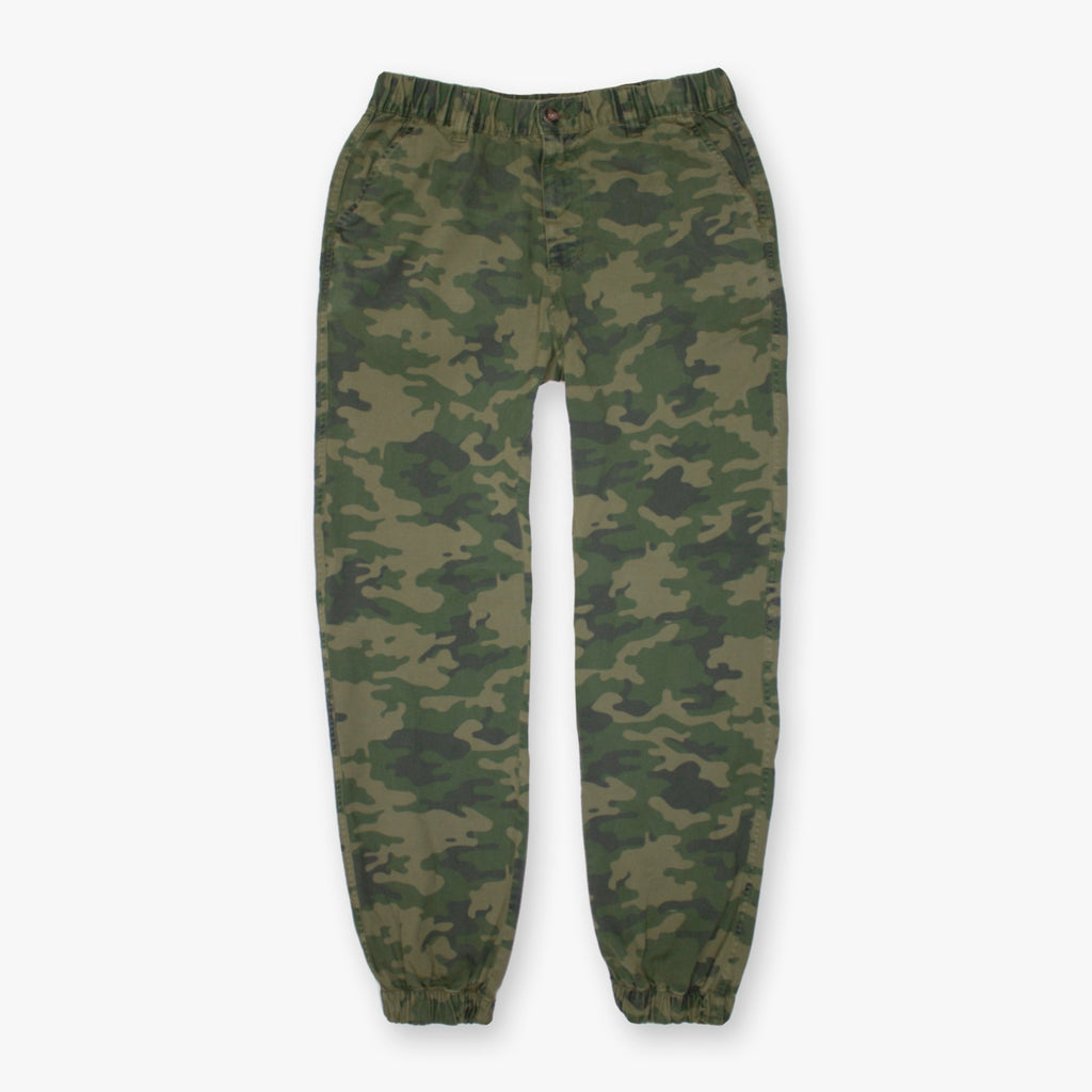 Camo on sale jogging bottoms