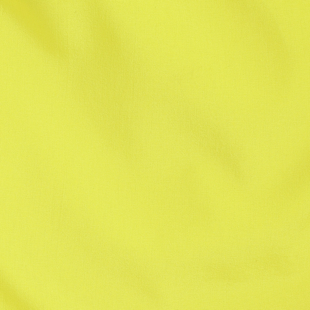 Run Short 5.5" Electric Yellow close up of fabric