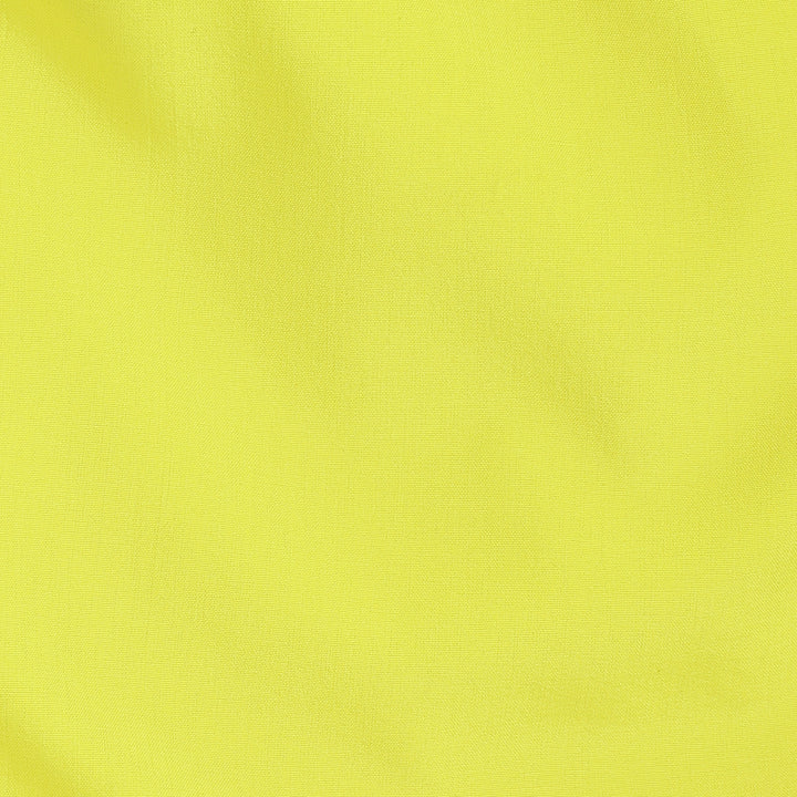 Run Short 5.5" Electric Yellow close up of fabric